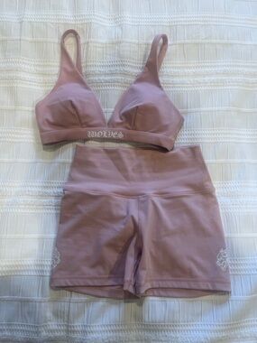 Women's Dusty Rose Athletic Shorts